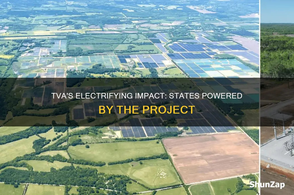 what states gained electricity due to tva