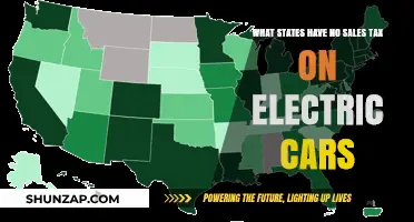 Electric Car Tax Breaks: States with No Sales Tax