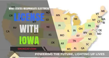 Electrical License Reciprocity: Iowa's Partners
