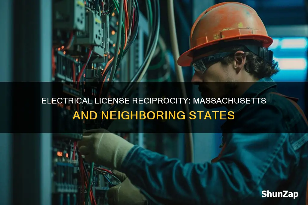 what states reciprocate with massachusetts electrical license