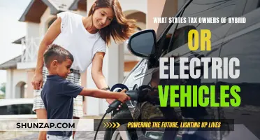 Hybrid and Electric Vehicle Taxes by State