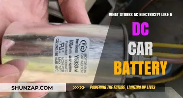 How Capacitors Store AC Electricity Like DC Car Batteries