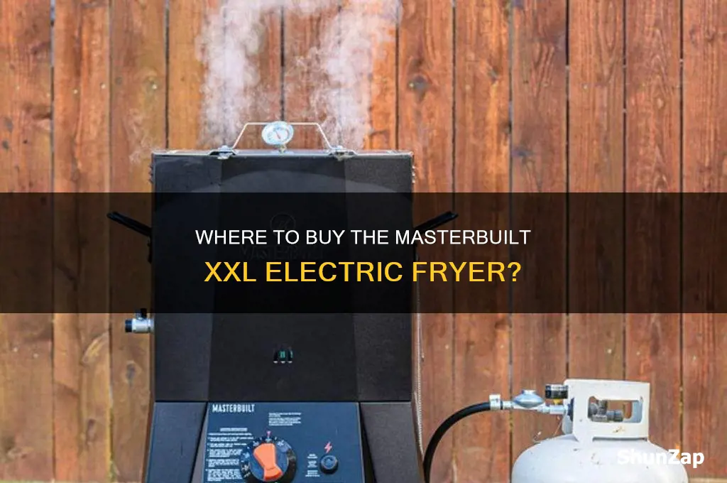 what stores carry masterbuilt xxl electric fryer