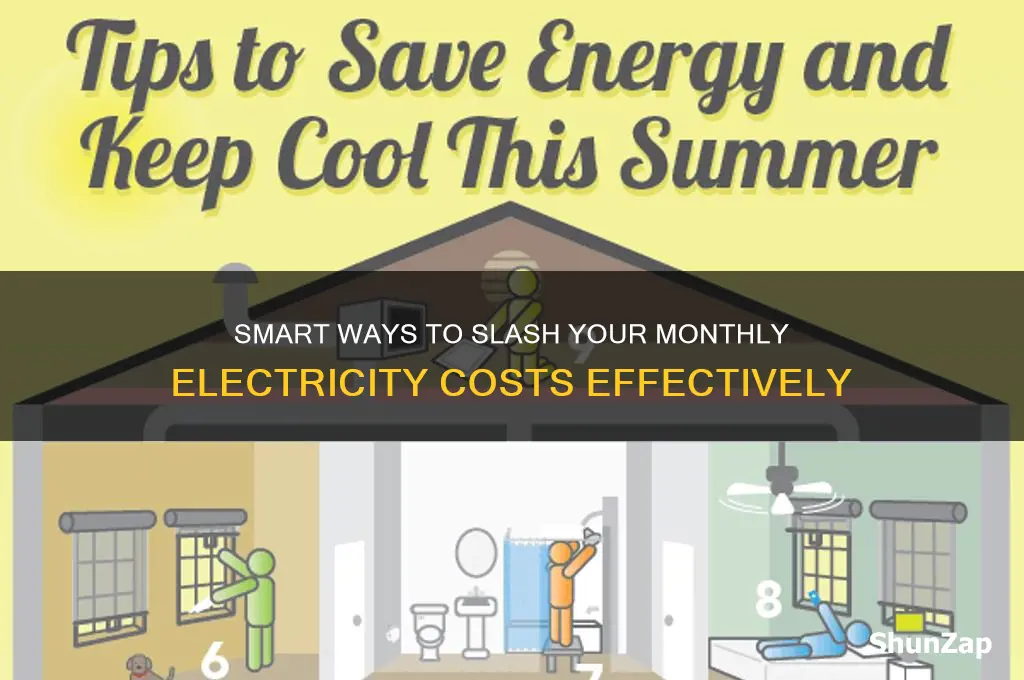 what strategies can you use to reduce your electricity bill