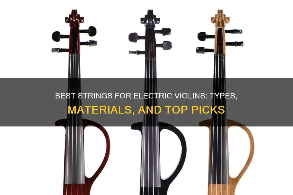 what strings can you use on electric violin