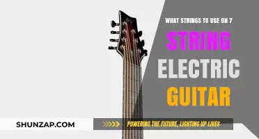 Choosing the Perfect Strings for Your 7-String Electric Guitar