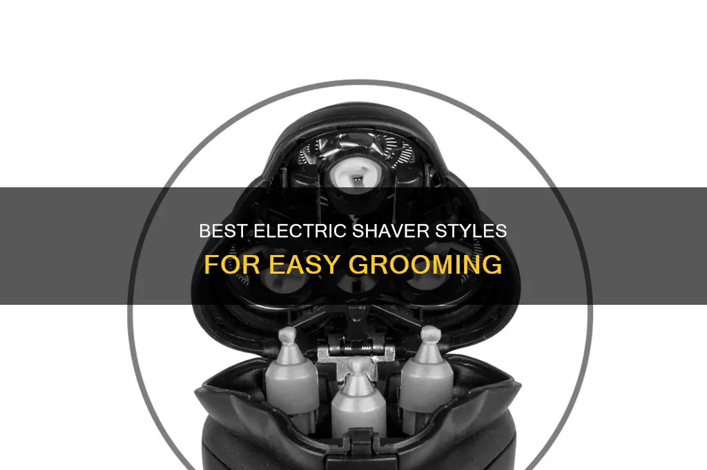 what style of electric shaver is easiest