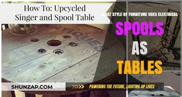 Upcycled Electrical Spool Tables: Industrial Chic Furniture Style Explained