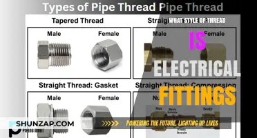 Electrical Fittings: Thread Style and Compatibility