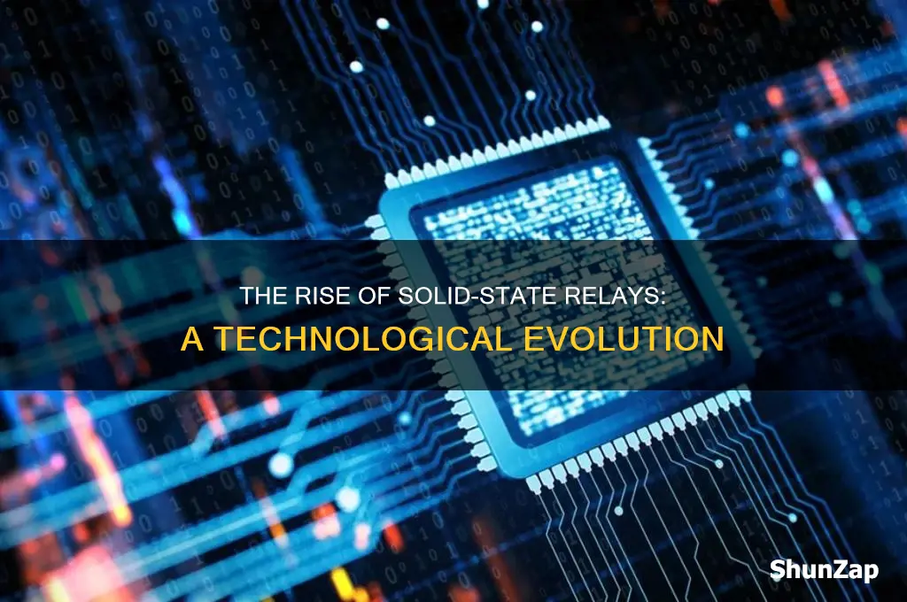 what technology replaced the electro-mechanical relay