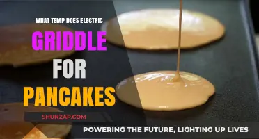 The Perfect Pancake Griddle Temperature