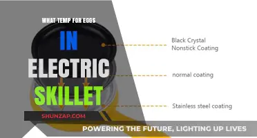 Best Electric Skillet Temperature for Cooking Eggs