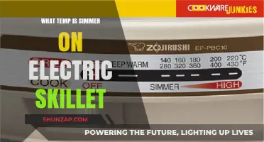 Simmering in an Electric Skillet: Ideal Temperature Range