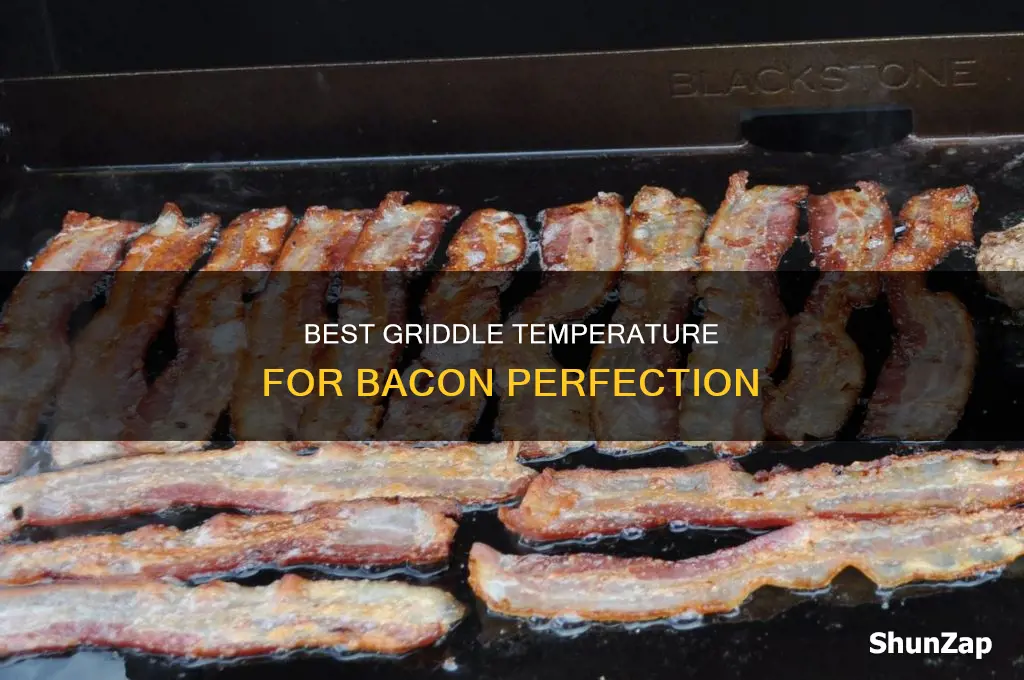 what temp on electric griddle for bacon