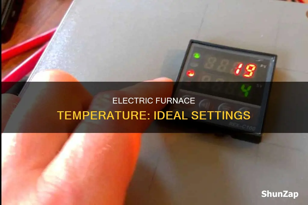 what temp should an electric furnace be