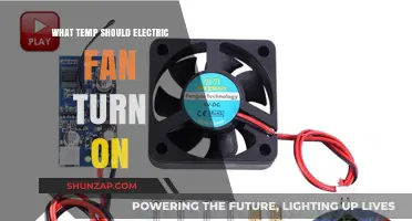 Ideal Temperature to Turn on Your Electric Fan