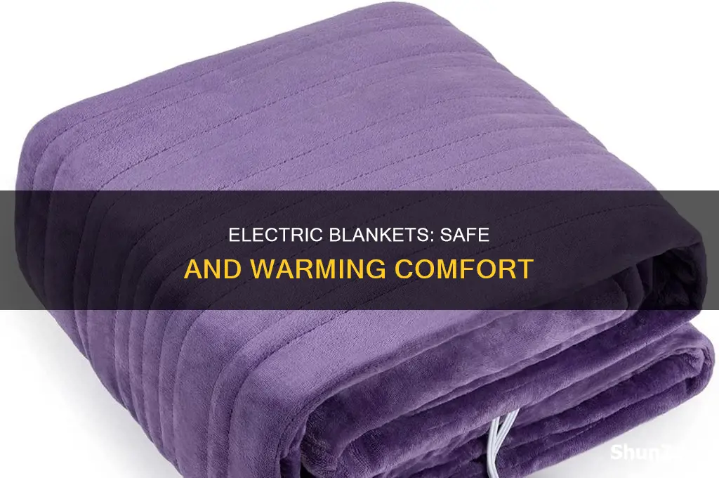 what temperature does an electric blanket reach