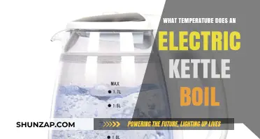 Electric Kettle Boiling Point: How Hot Does It Get?