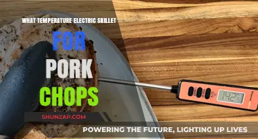 Best Electric Skillet Temperature for Pork Chops