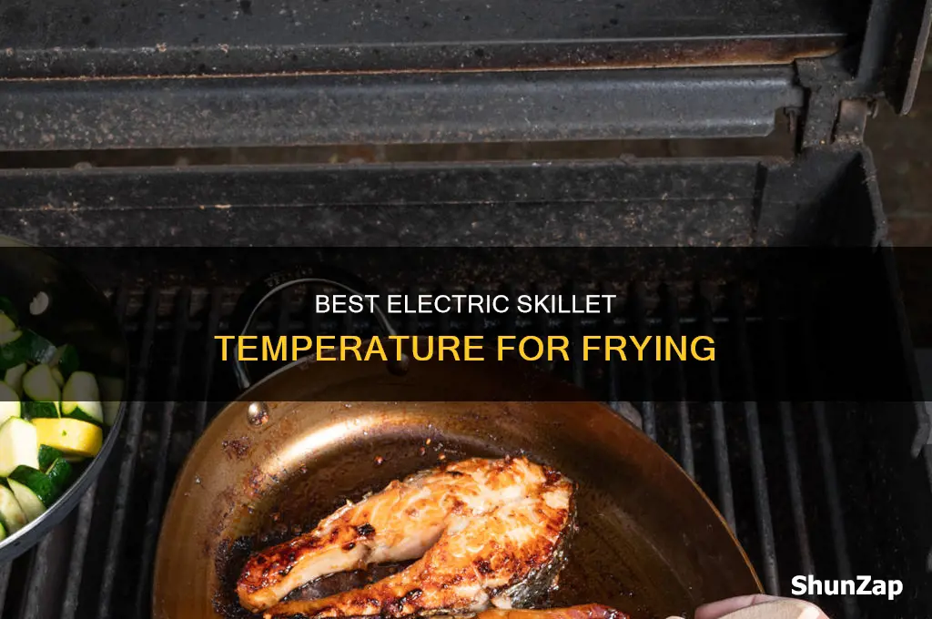what temperature in electric skillet for frying
