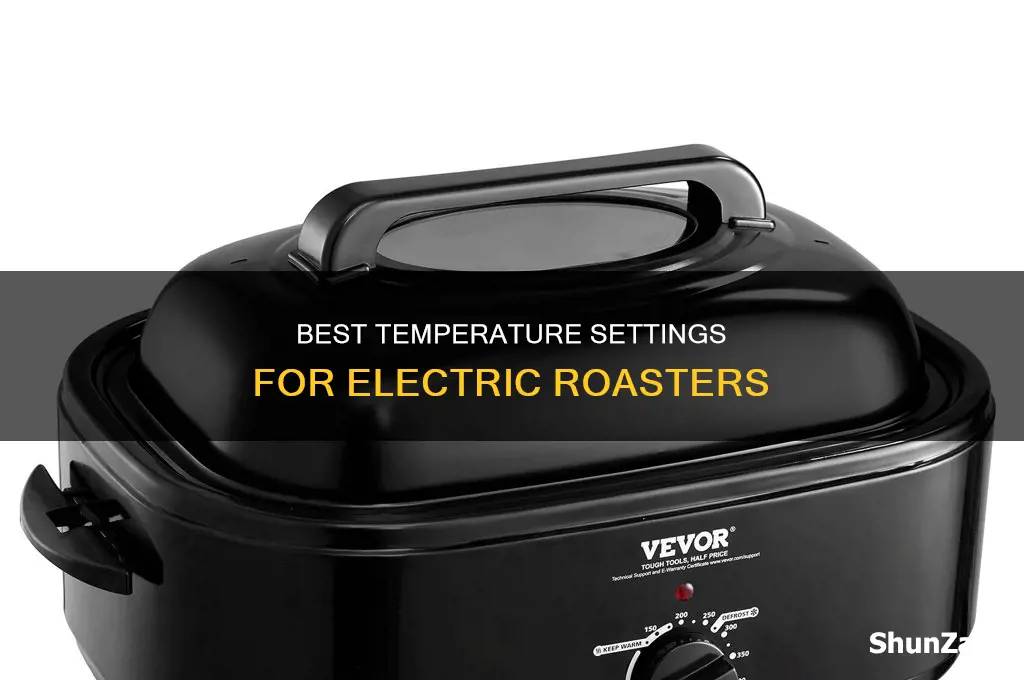 what temperature is warm in electric roaster