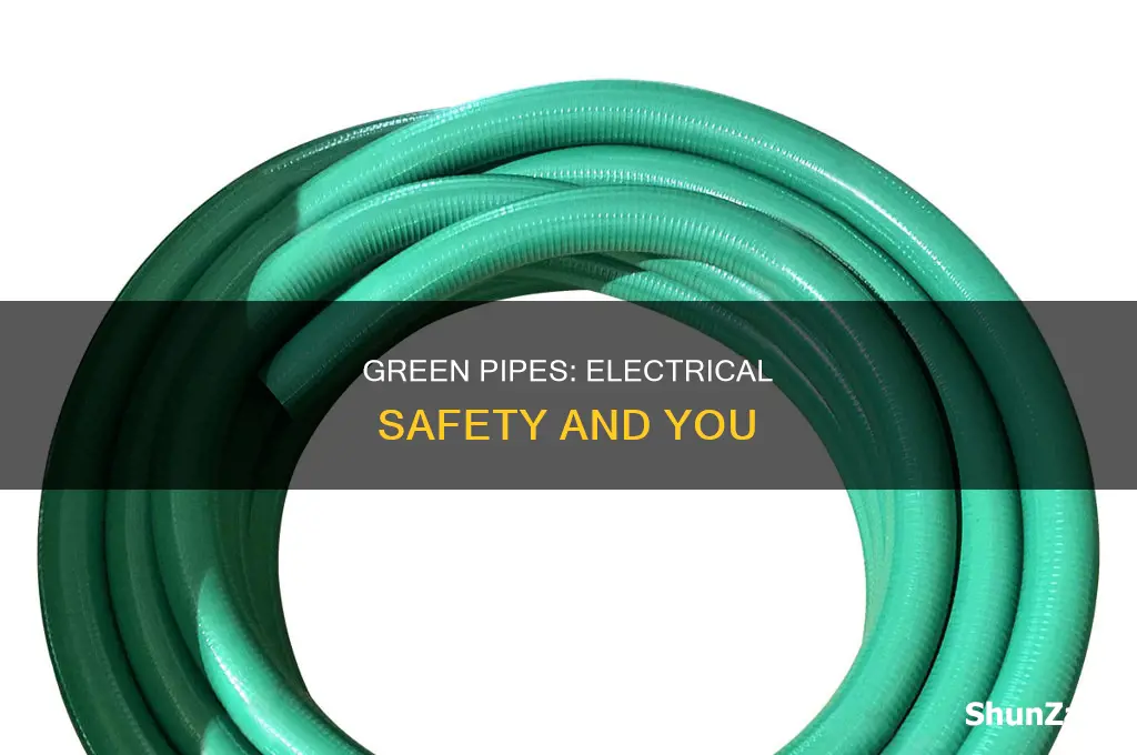 what that mind green pipe in electrical