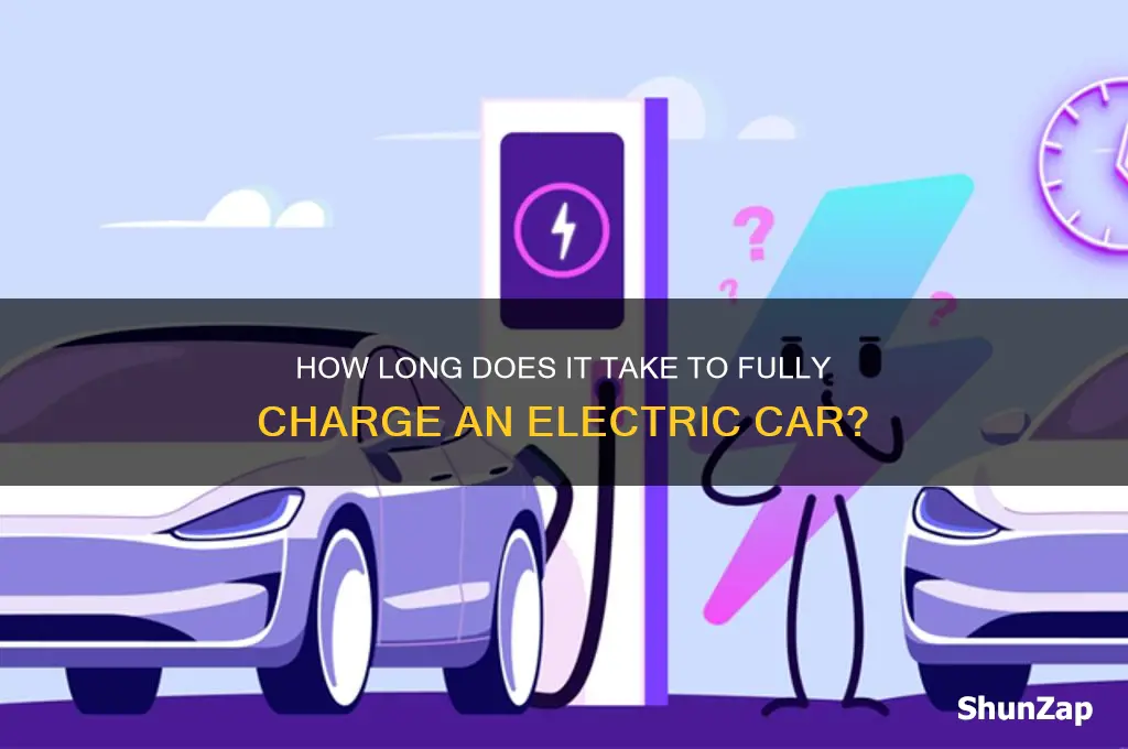 what the average time to fully charge an electric car
