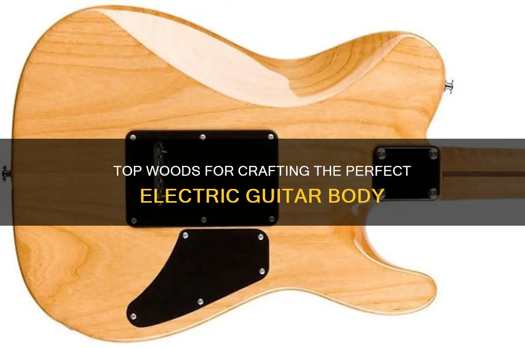 what the best wood to use for electric guitar body