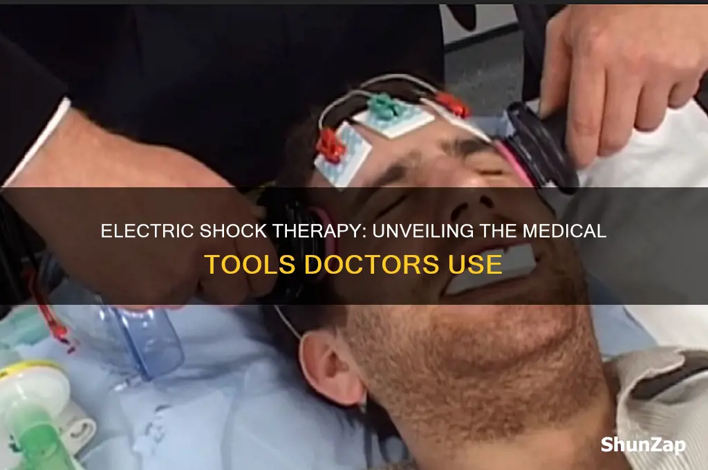 what the electric shock doctors use