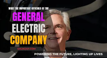 Who's Who at General Electric: Key Officials and Their Roles