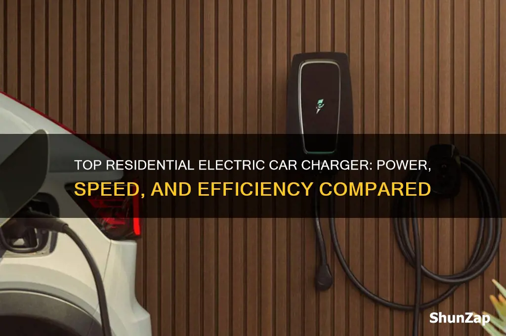 what the most powerful residental electric car charger