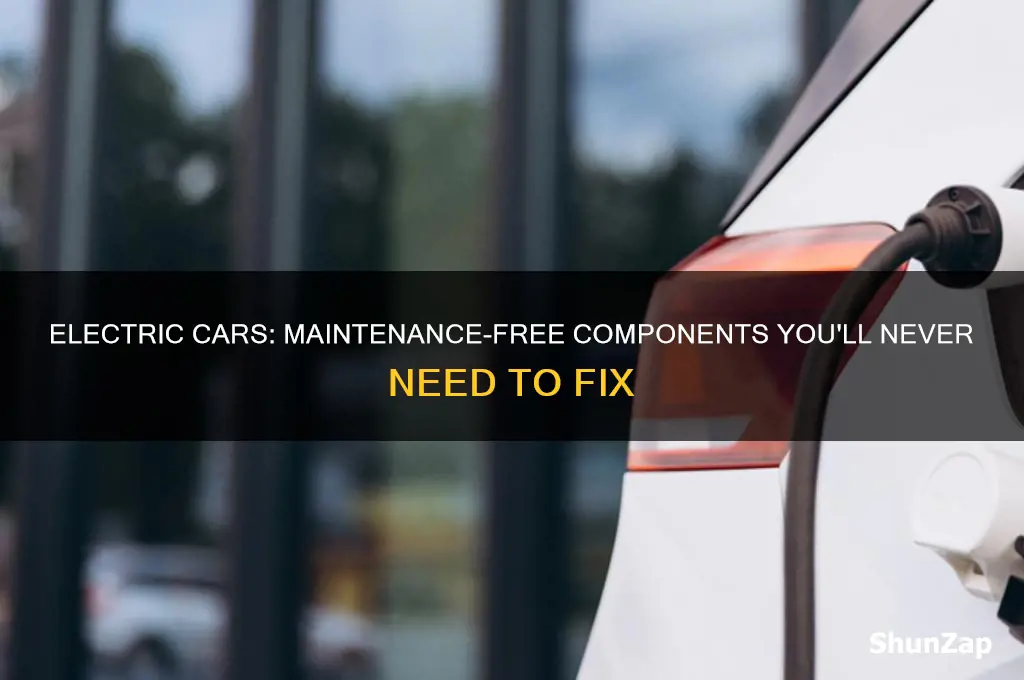 what things do electric cars not need fixed