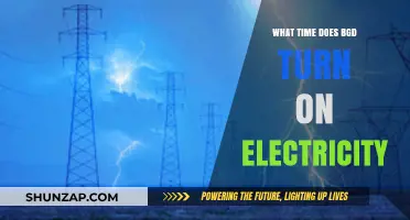 When Does the Power Come On in BGD?