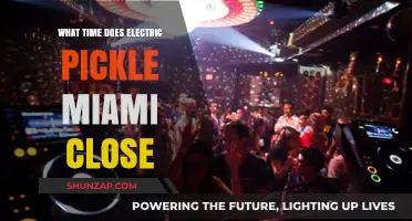 Miami's Electric Pickle: Closing Time Revealed