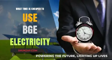 Save on BGE Electricity Bills: Discover Cheaper Usage Times