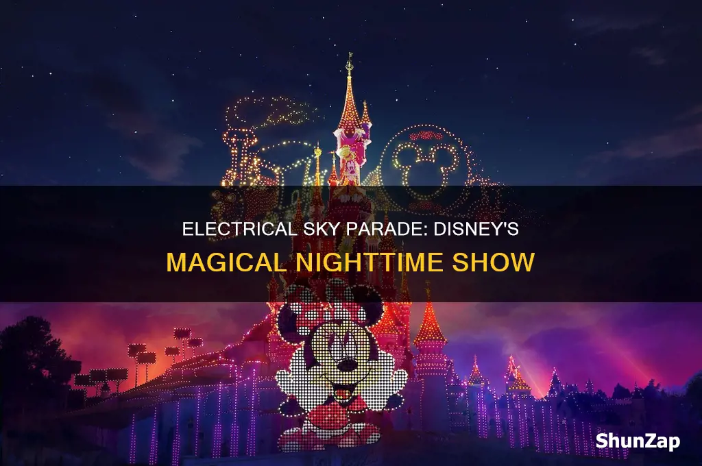 what time is disney electrical sky parade