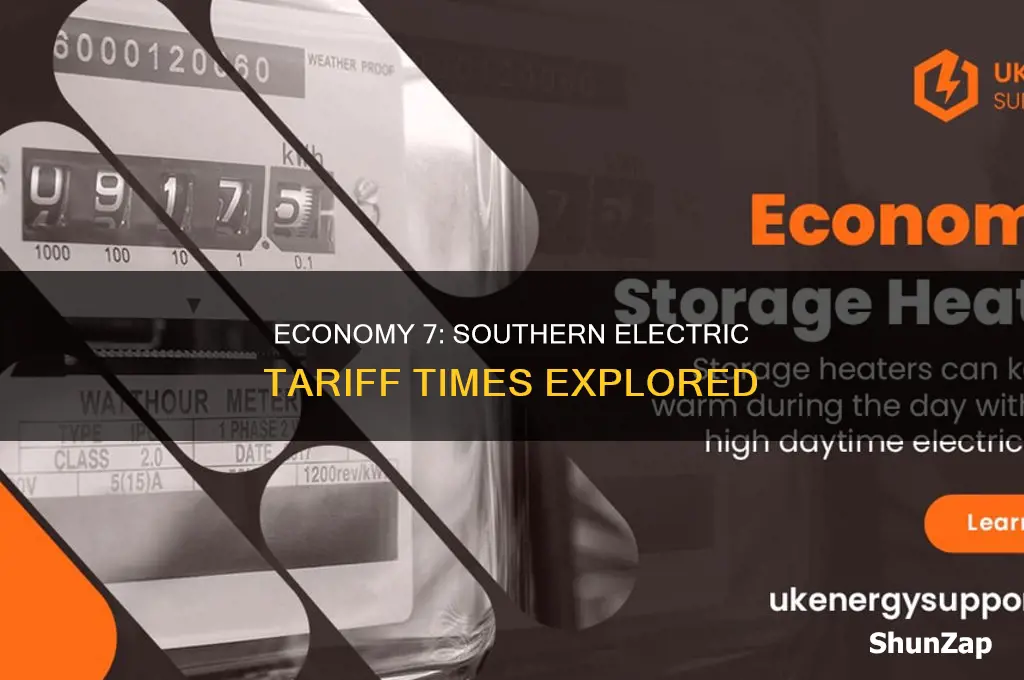 what time is economy 7 southern electric
