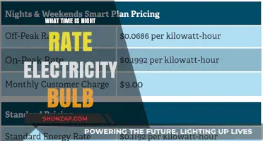 Best Time for Night Rate Electricity Savings