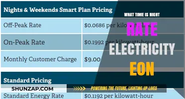 Night-time Electricity Rates: E.ON's Off-Peak Hours