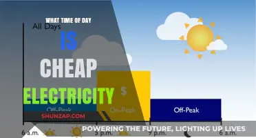 Best Times for Cheap Electricity