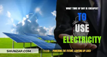 Save on Energy Bills: Discover the Cheapest Time to Use Electricity