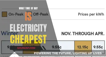 Best Times to Save on Electricity Bills