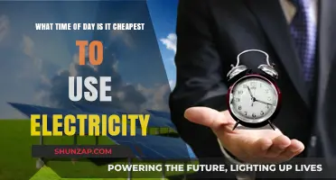 Save on Energy Bills: Discover the Cheapest Time to Use Electricity