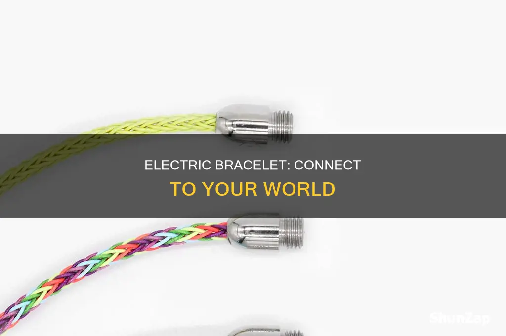 what to connect a electric bracelet to