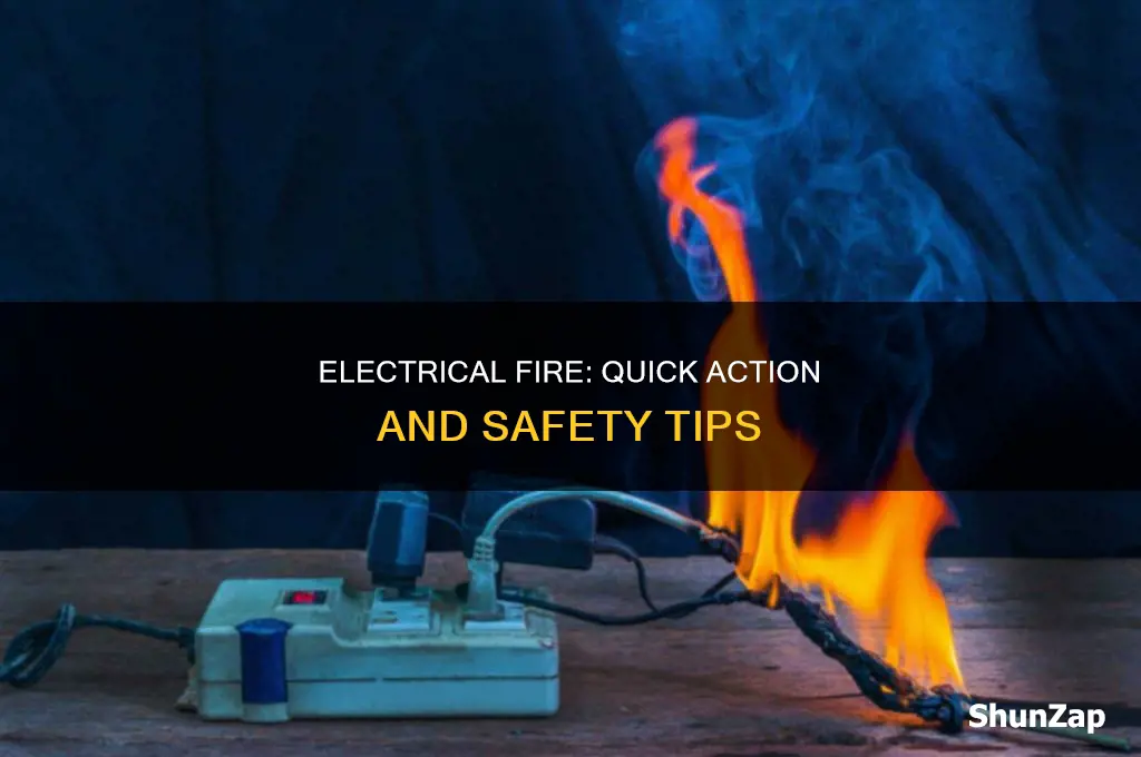 what to do about an electrical fire