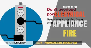 Electrical Appliance Fire: Quick Actions to Take