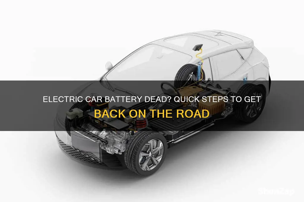 what to do if electric car battery dies