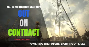 Electric Company Skipped Out? Know Your Legal Rights