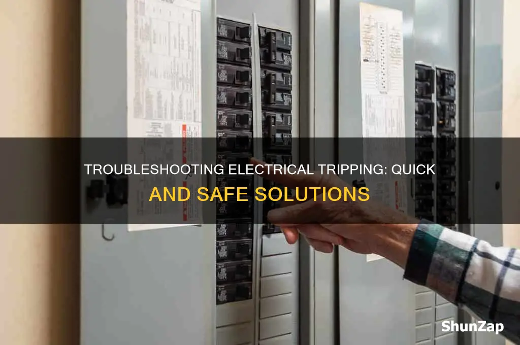 what to do if electric keeps tripping