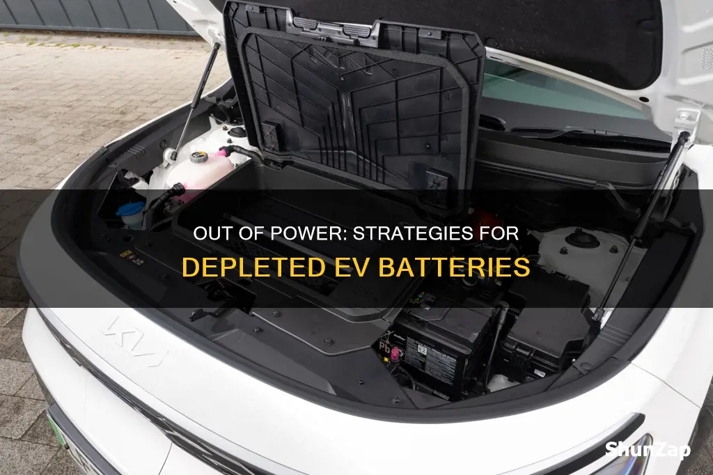 what to do if electric vehicle runs out of battery